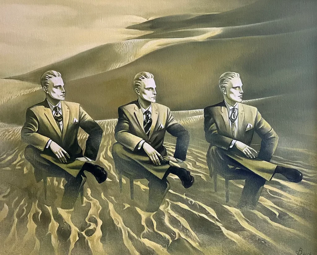 Die Unbeeindruckten II. Künstler Willi Boos.